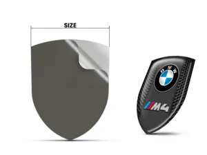 BMW Silikonsticker Robust Hochwertig Professionell